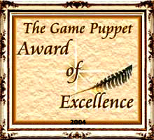 Game Puppet Award of Excellence