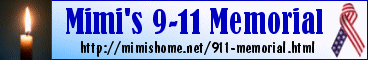 'Mimi's 9-11 Memorial Page' banner